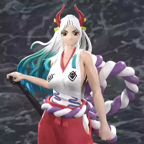 Yamato - One Piece 3D Print Model Anime Figure 3D print model
