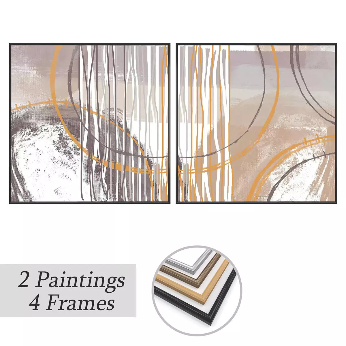 Wall Art Set 4055 3D model_0