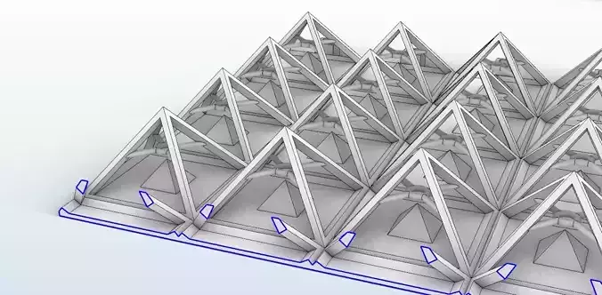 Pyramid Energy Plate - Research-Based Design 3D print model
