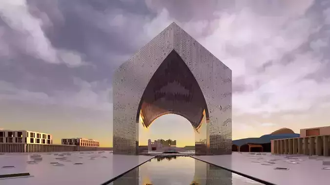 Turkistan  Islamic style architecture