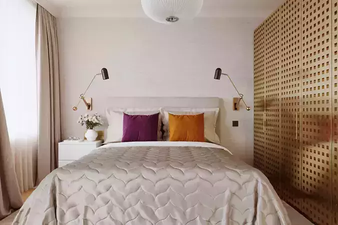 Medieval bedroom 3d model