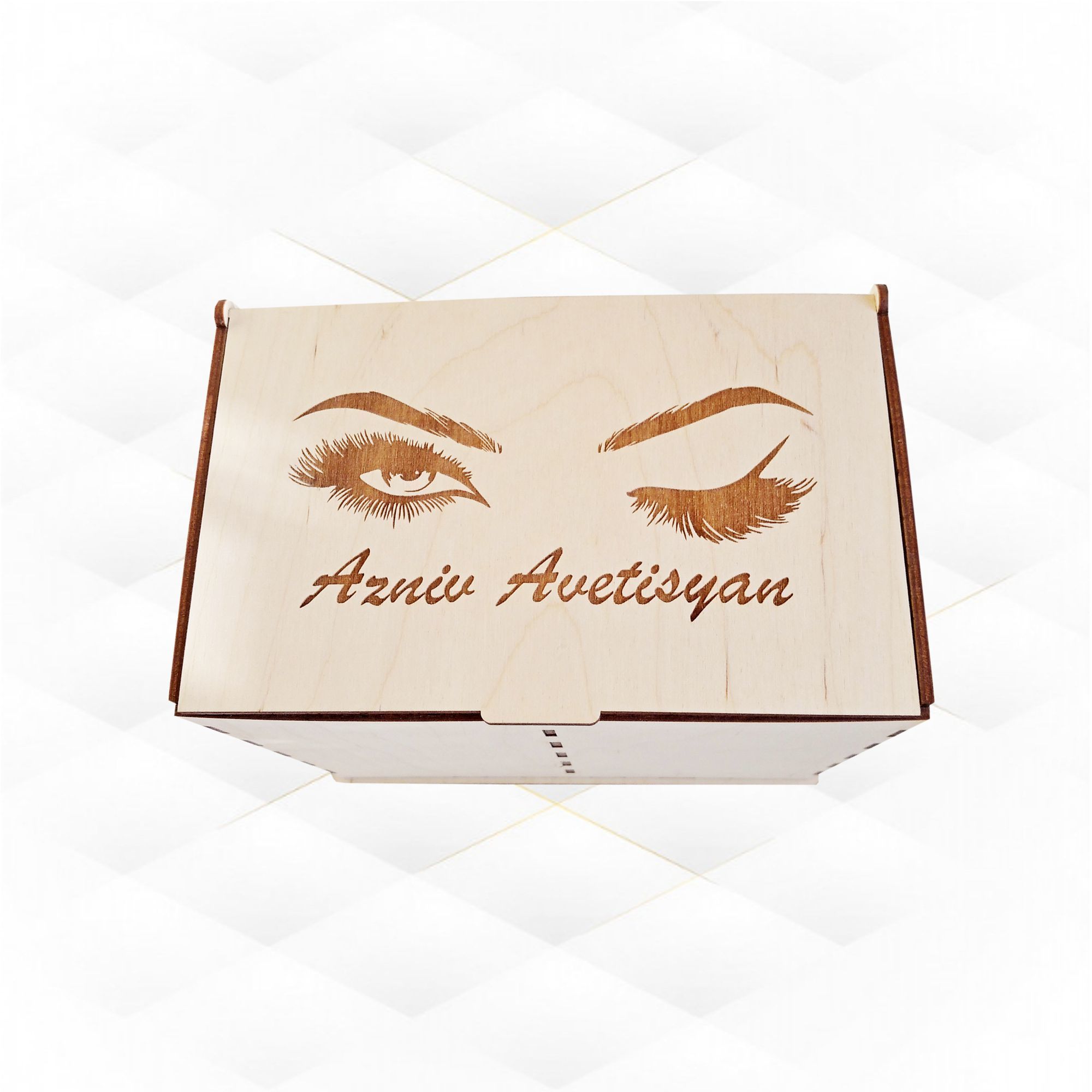 Kit for eyelash extensions svg design laser cut 3D print model_3