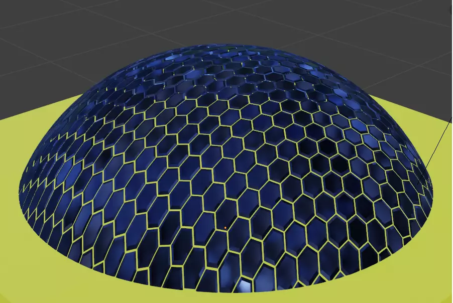 Shield Low-poly 3D model