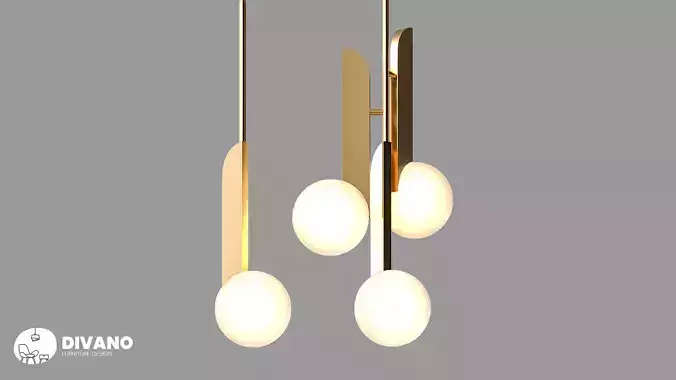 Pendant Dorotty Hanging Lamp 3D model