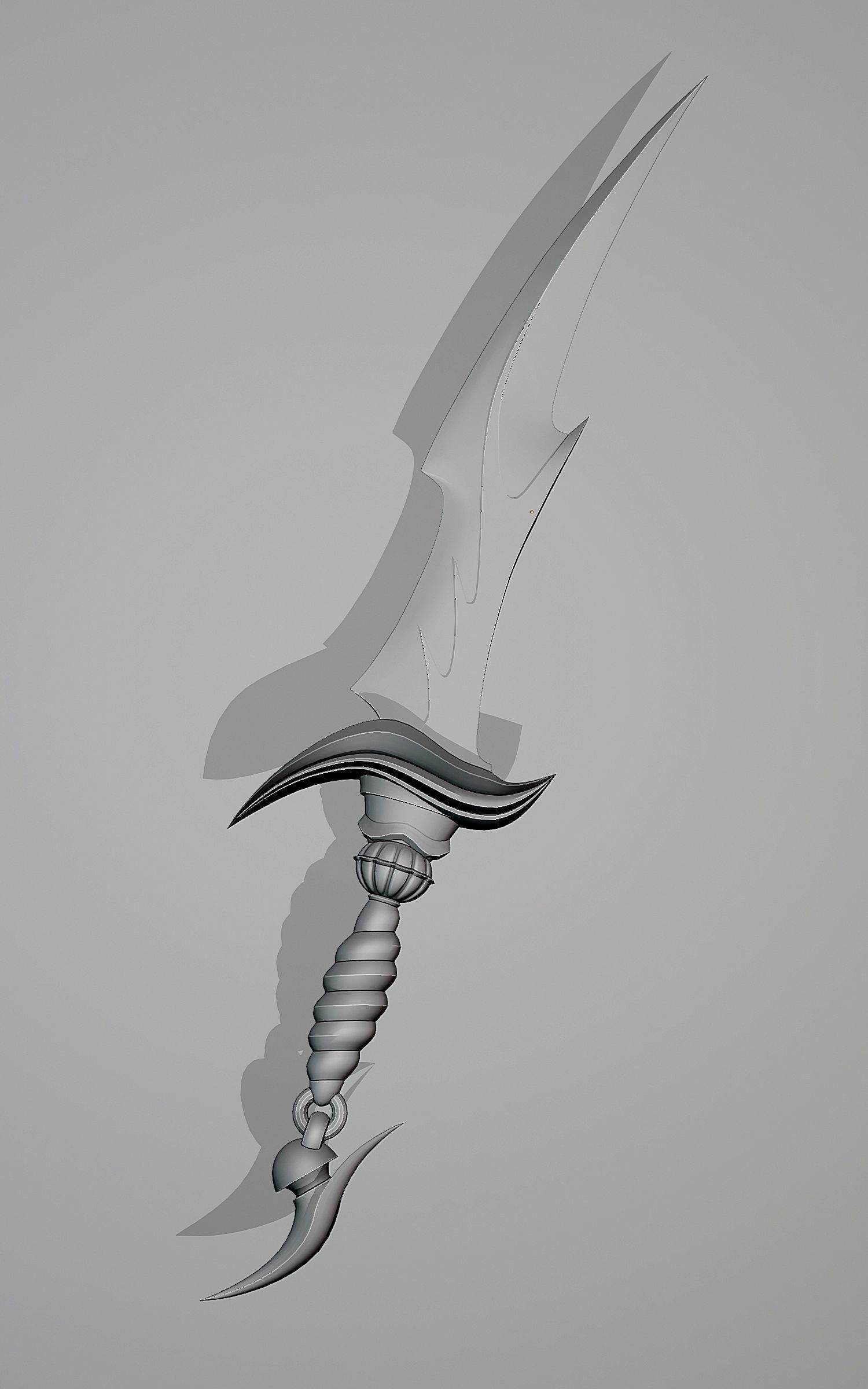 Fantasy Dagger Set 33 3D model_14