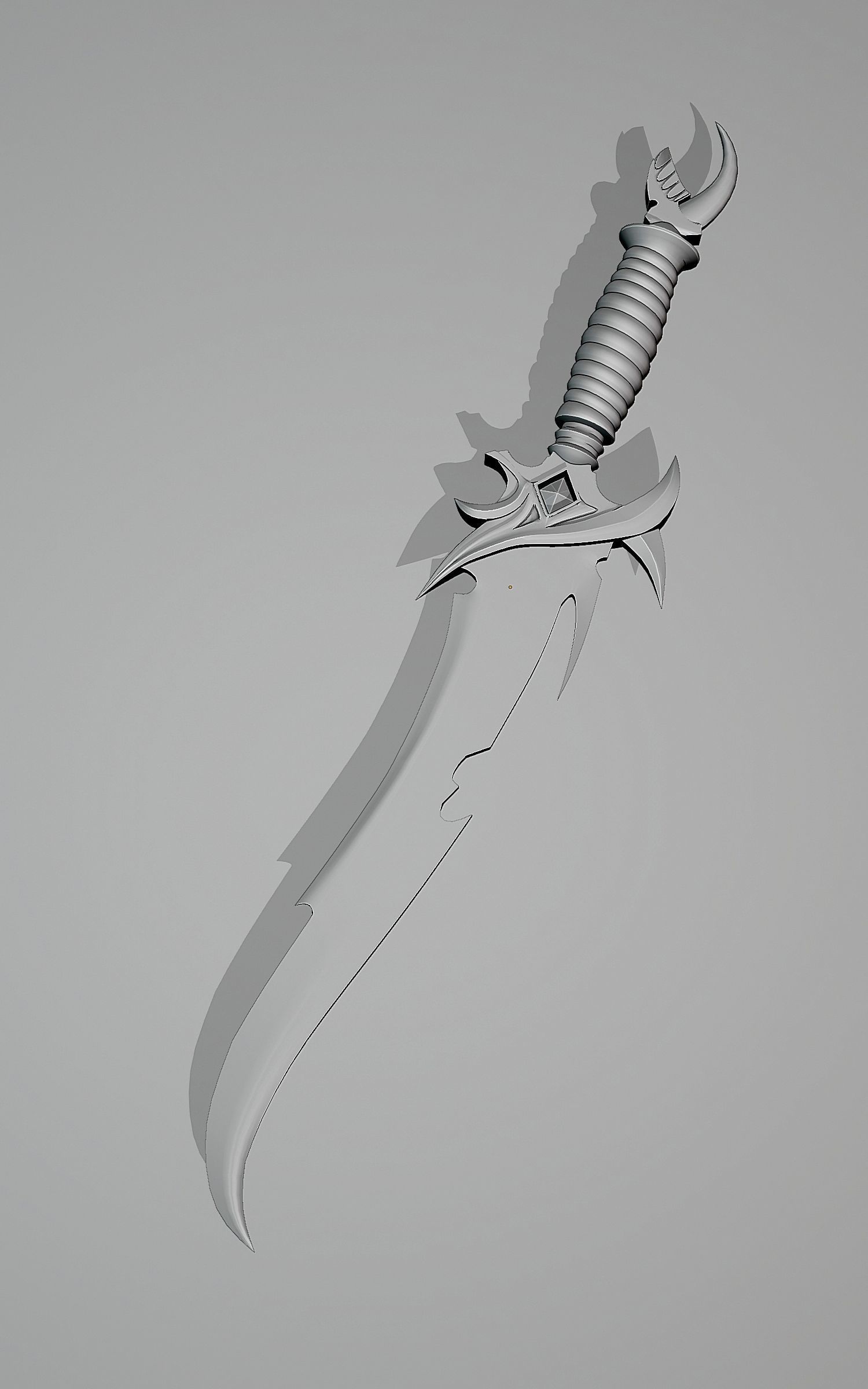 Fantasy Dagger Set 33 3D model_9