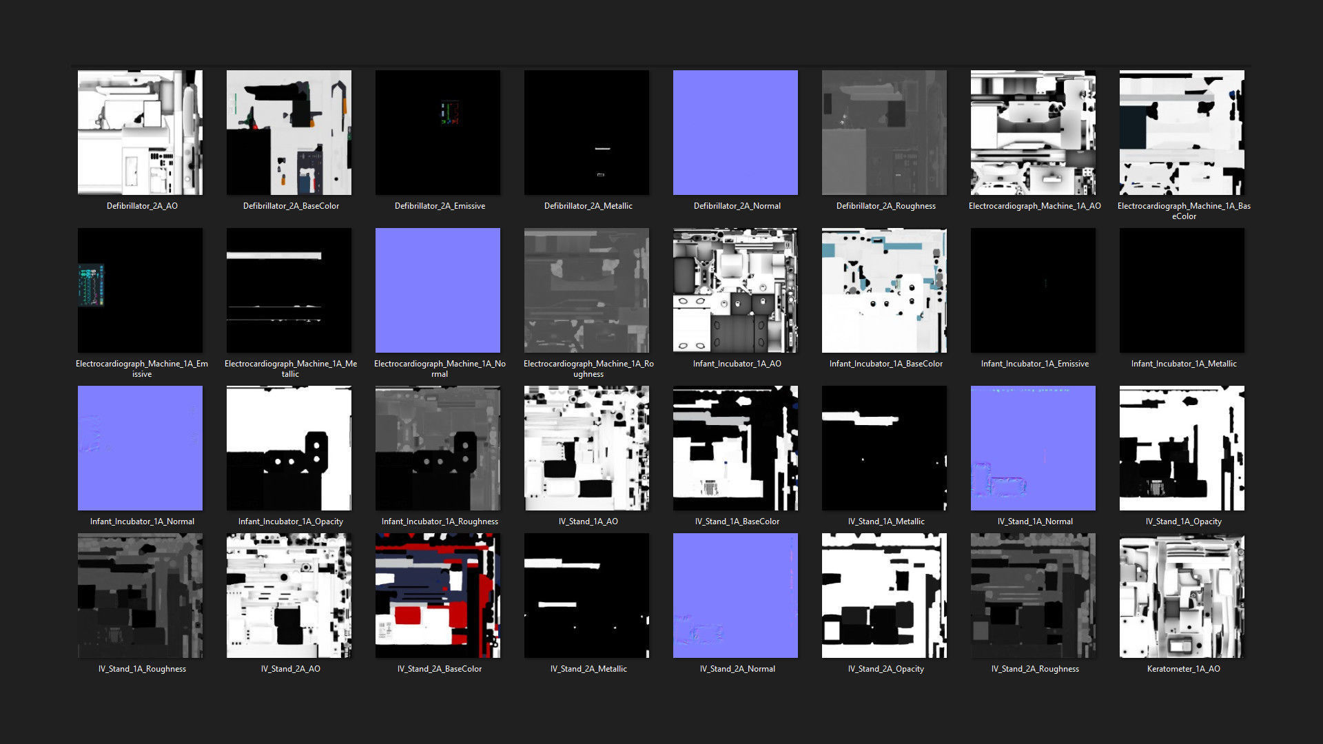 Hospital Props Collection 1A _42