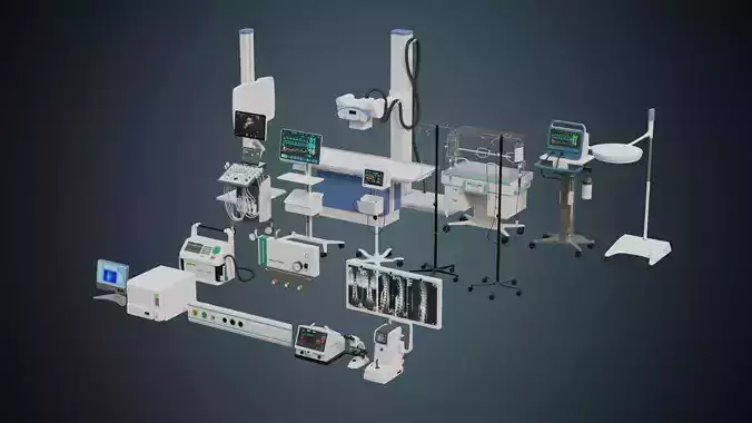 Hospital Props Collection 1A 