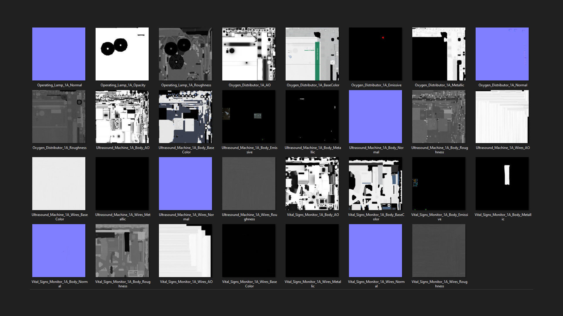 Hospital Props Collection 1A _44