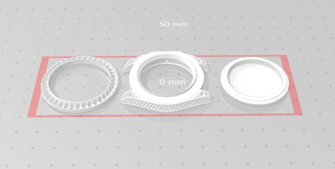 Watch R 3D print model_4