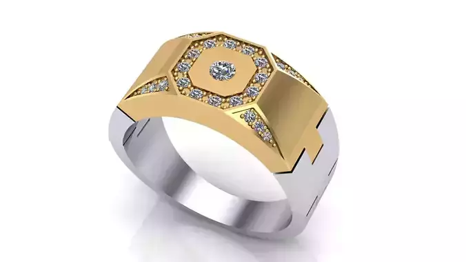 R men ring flex  3D print model
