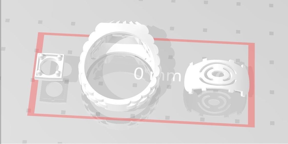 R men ring 2 3D print model_5