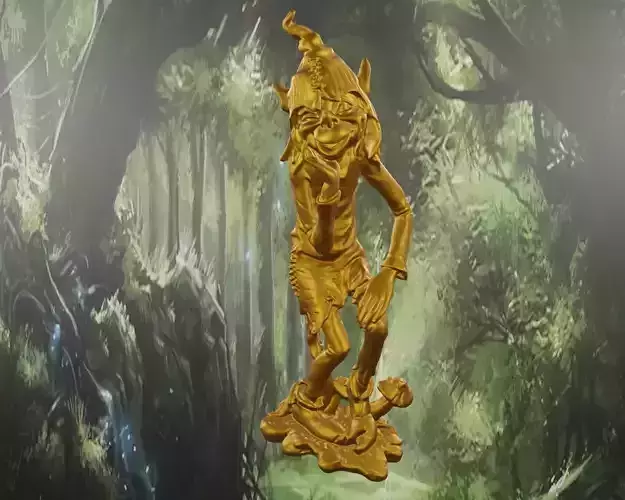 Elfe des bois  3D print model