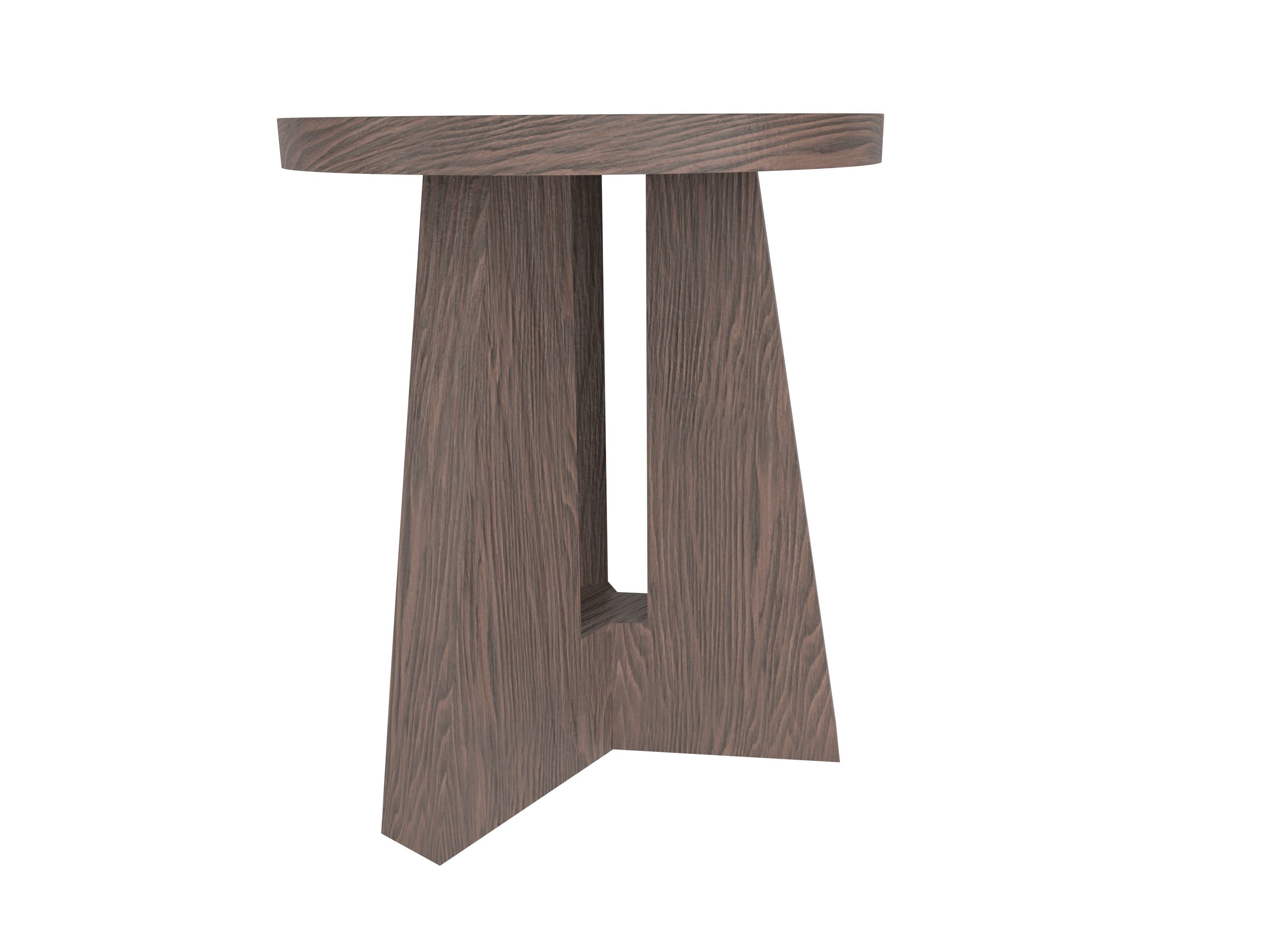 Modern Coffee Table Low-poly 3D model_7