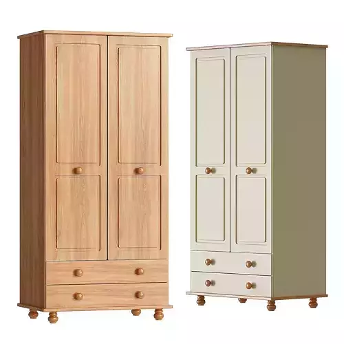 Cream and Pine Painted