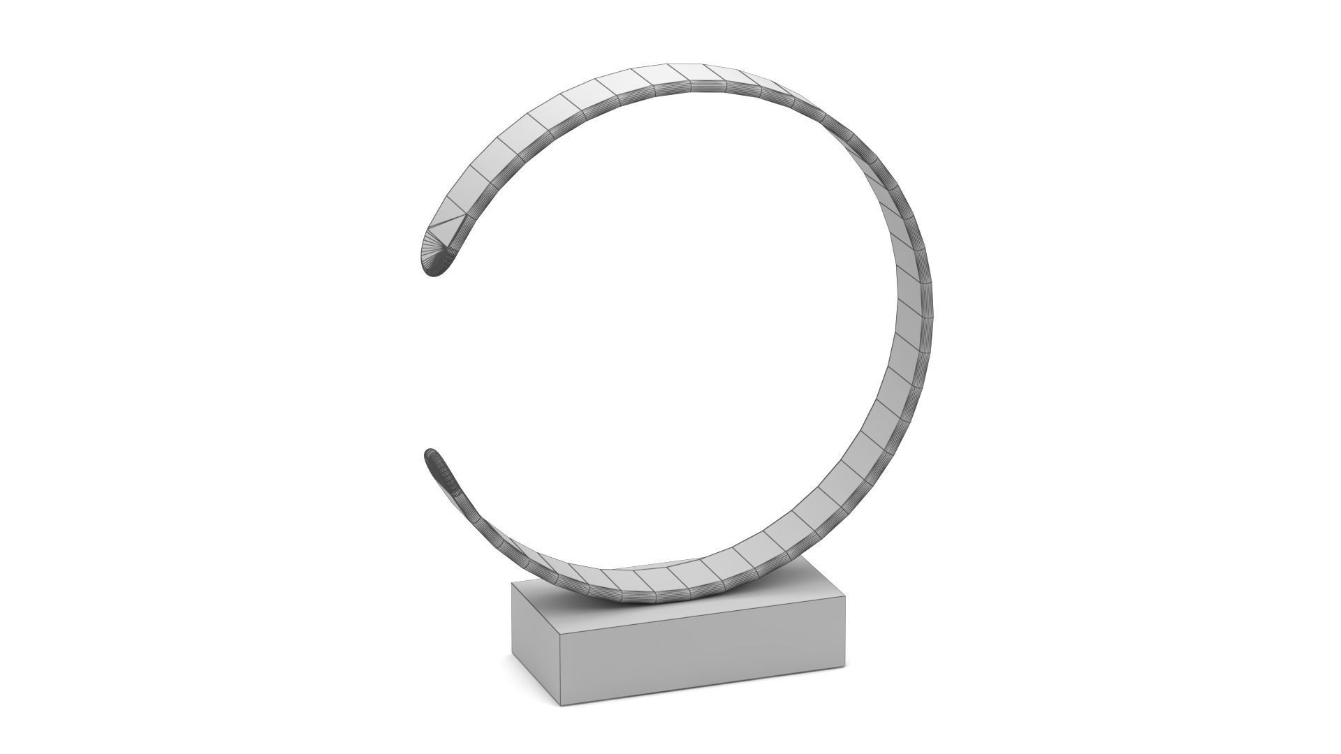 Table lamp - Hotel nightstand 3D model_9