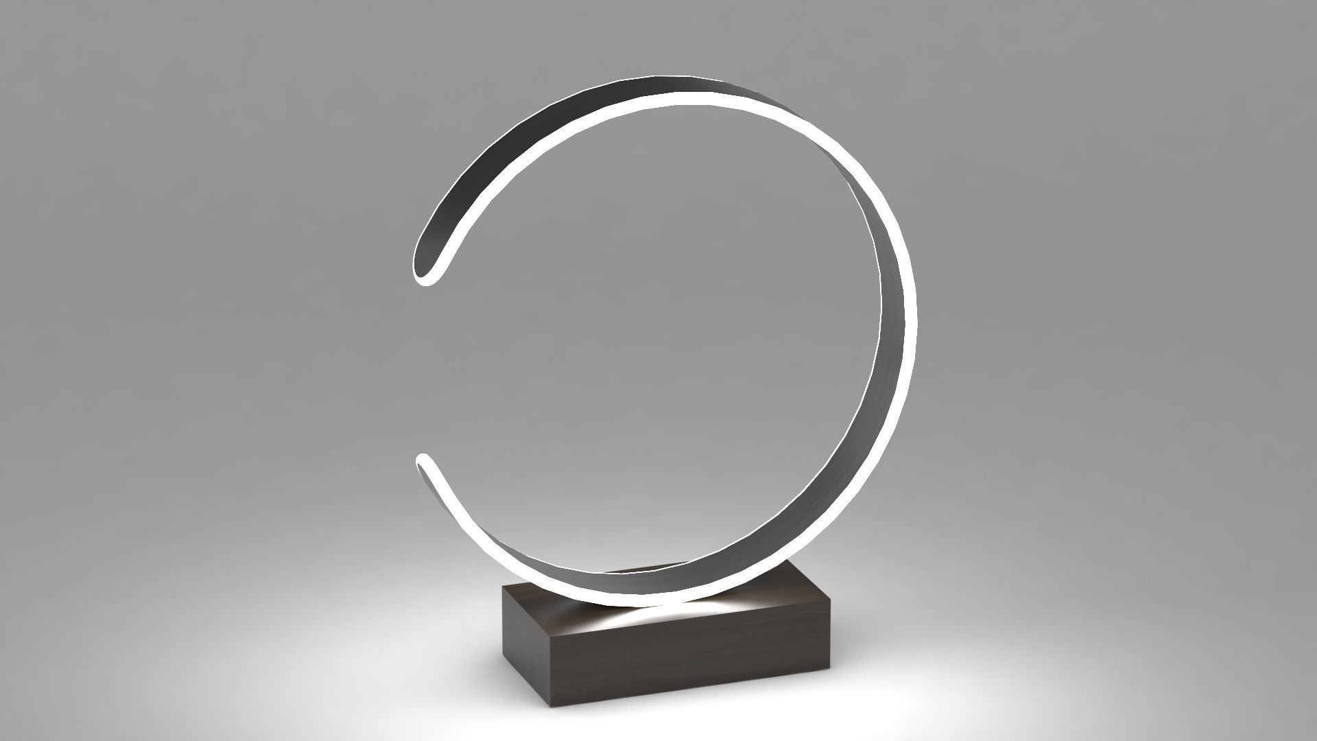 Table lamp - Hotel nightstand 3D model_5