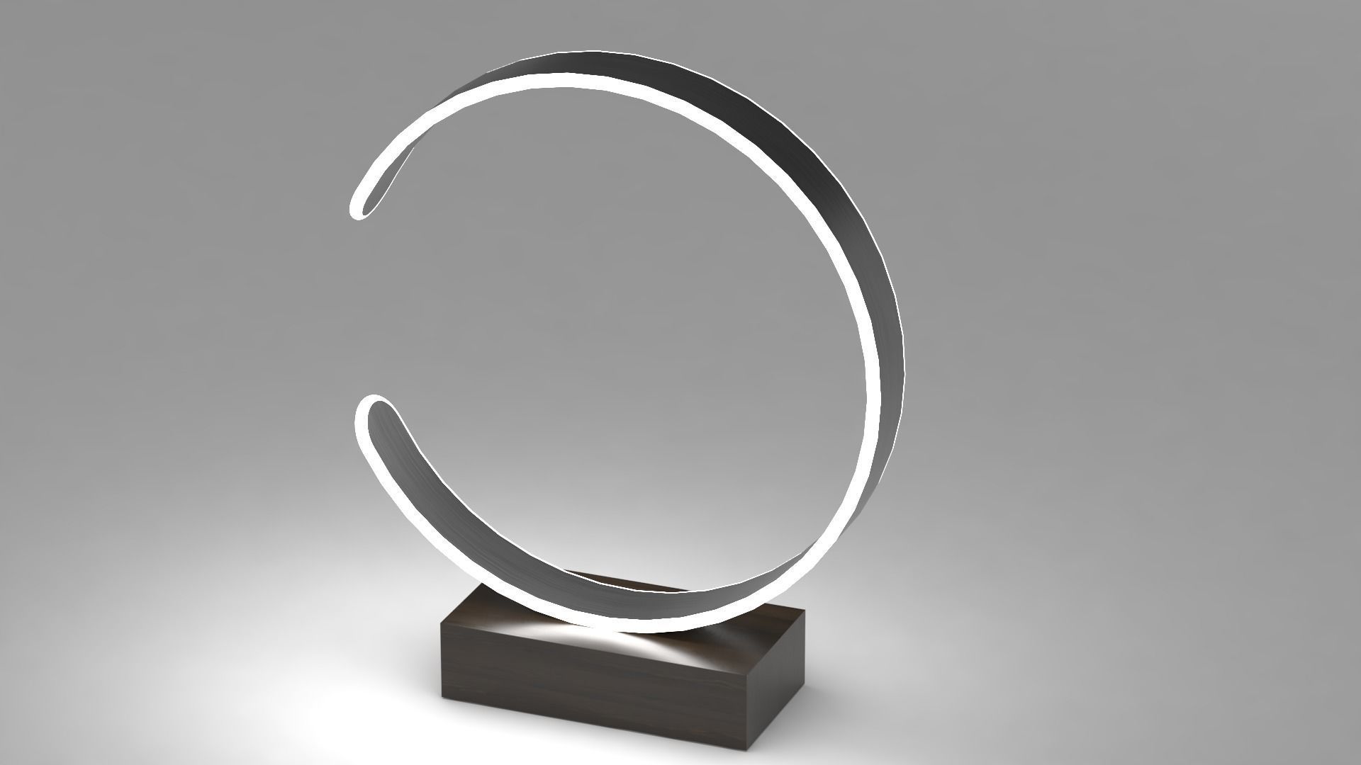 Table lamp - Hotel nightstand 3D model_7