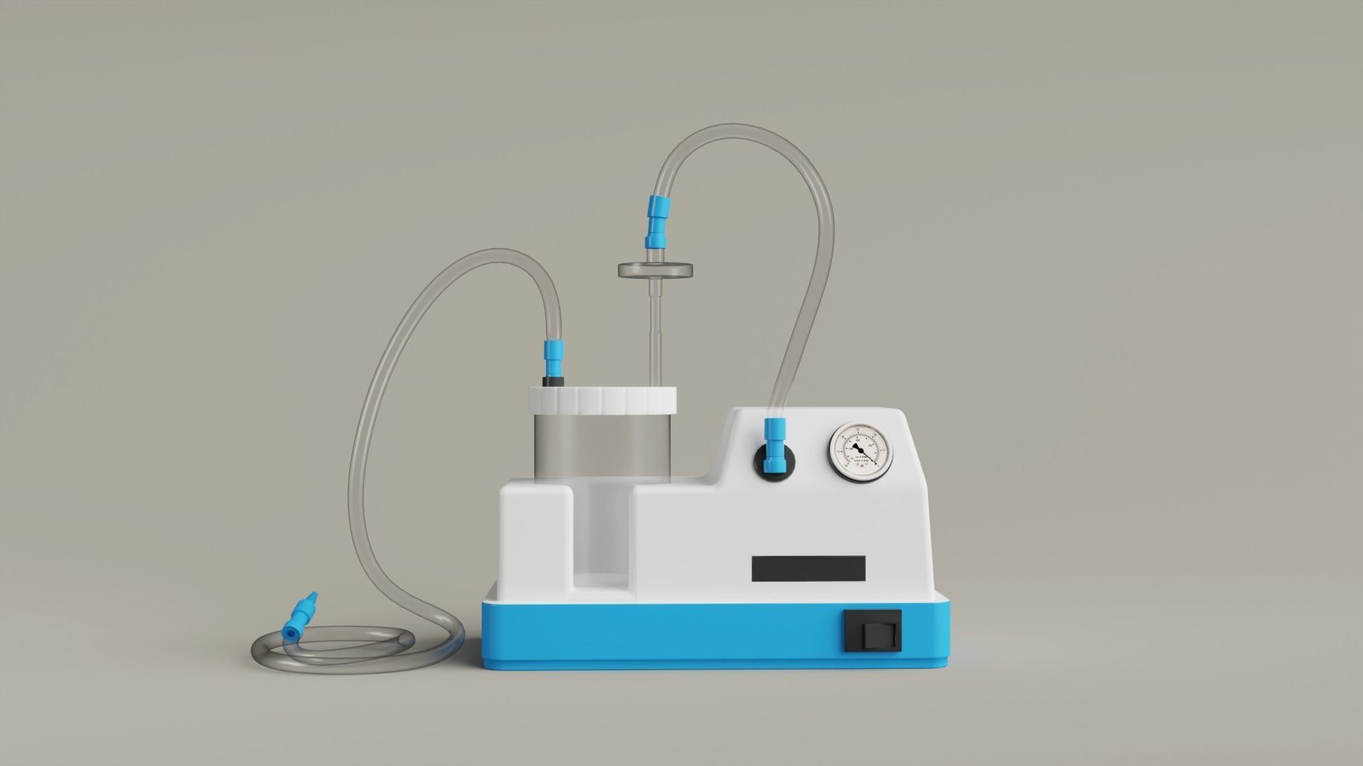 Suction Machine Model 3D model_4