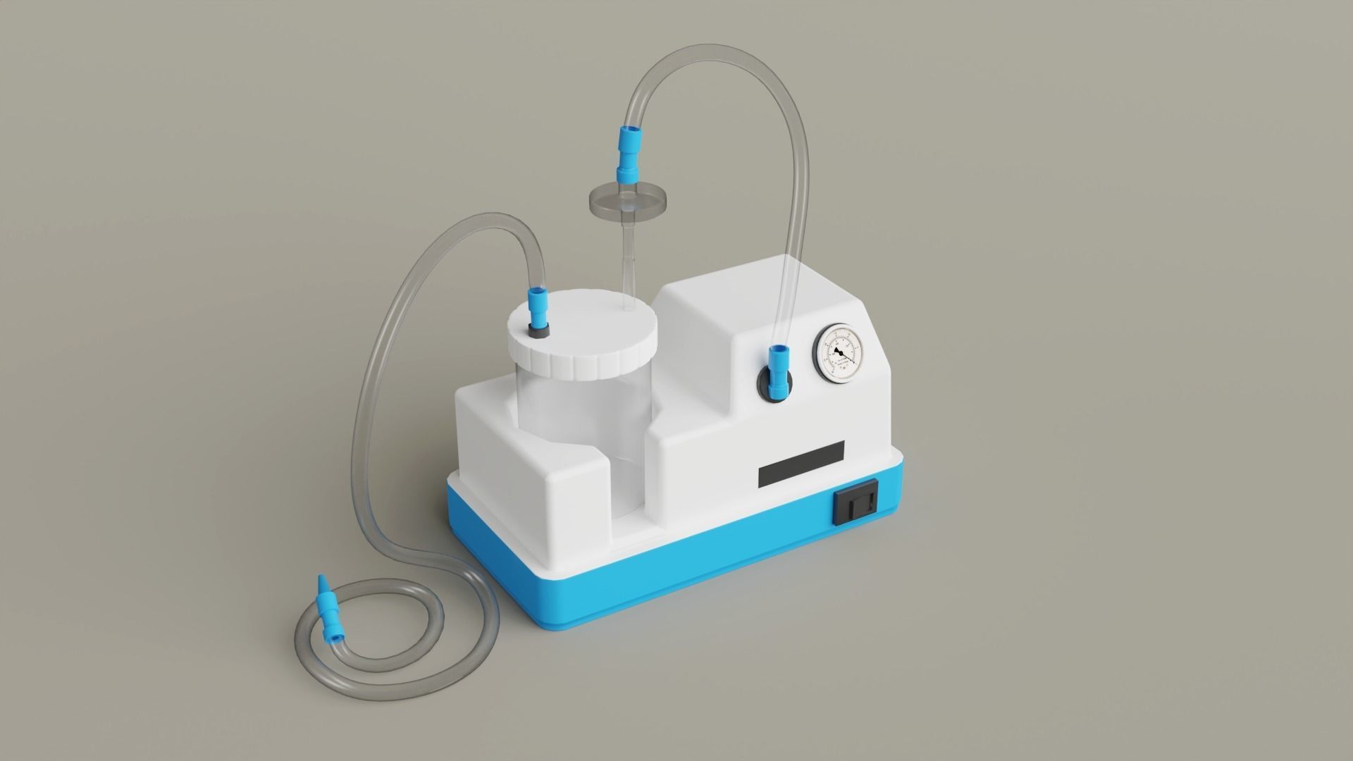 Suction Machine Model 3D model_5