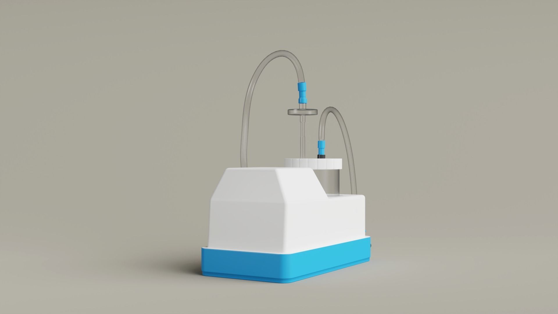 Suction Machine Model 3D model_2