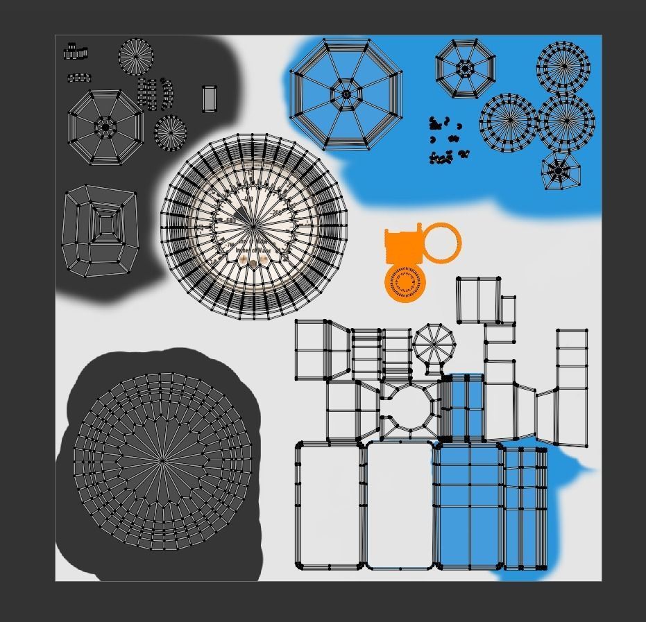 Suction Machine Model 3D model_8
