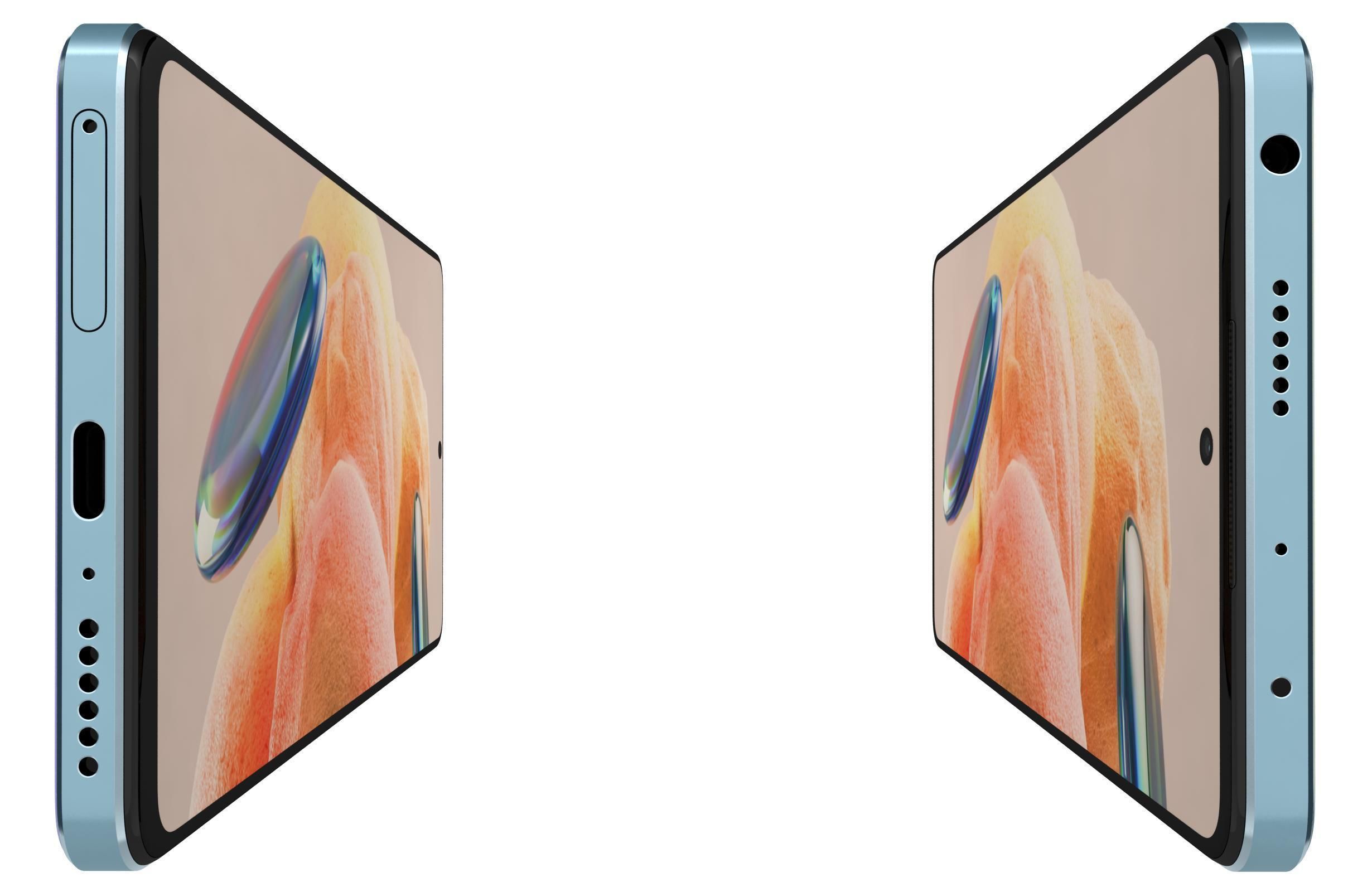 Xiaomi Redmi Note 12 Pro 4G All Colors Low-poly 3D model_33