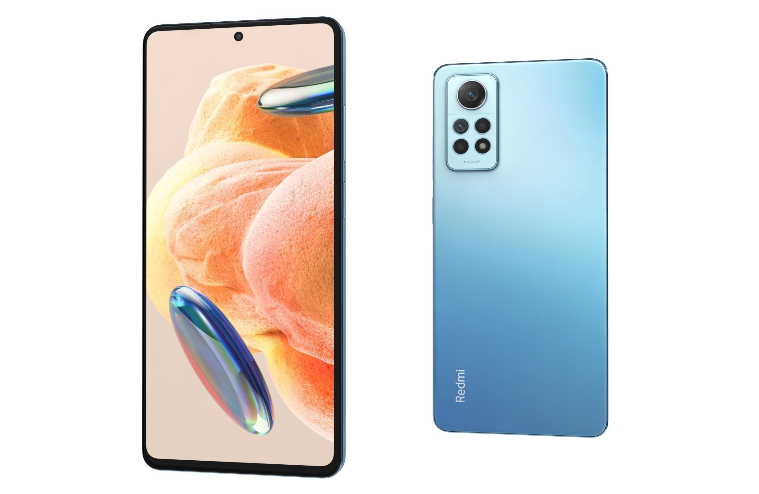 Xiaomi Redmi Note 12 Pro 4G All Colors Low-poly 3D model_43