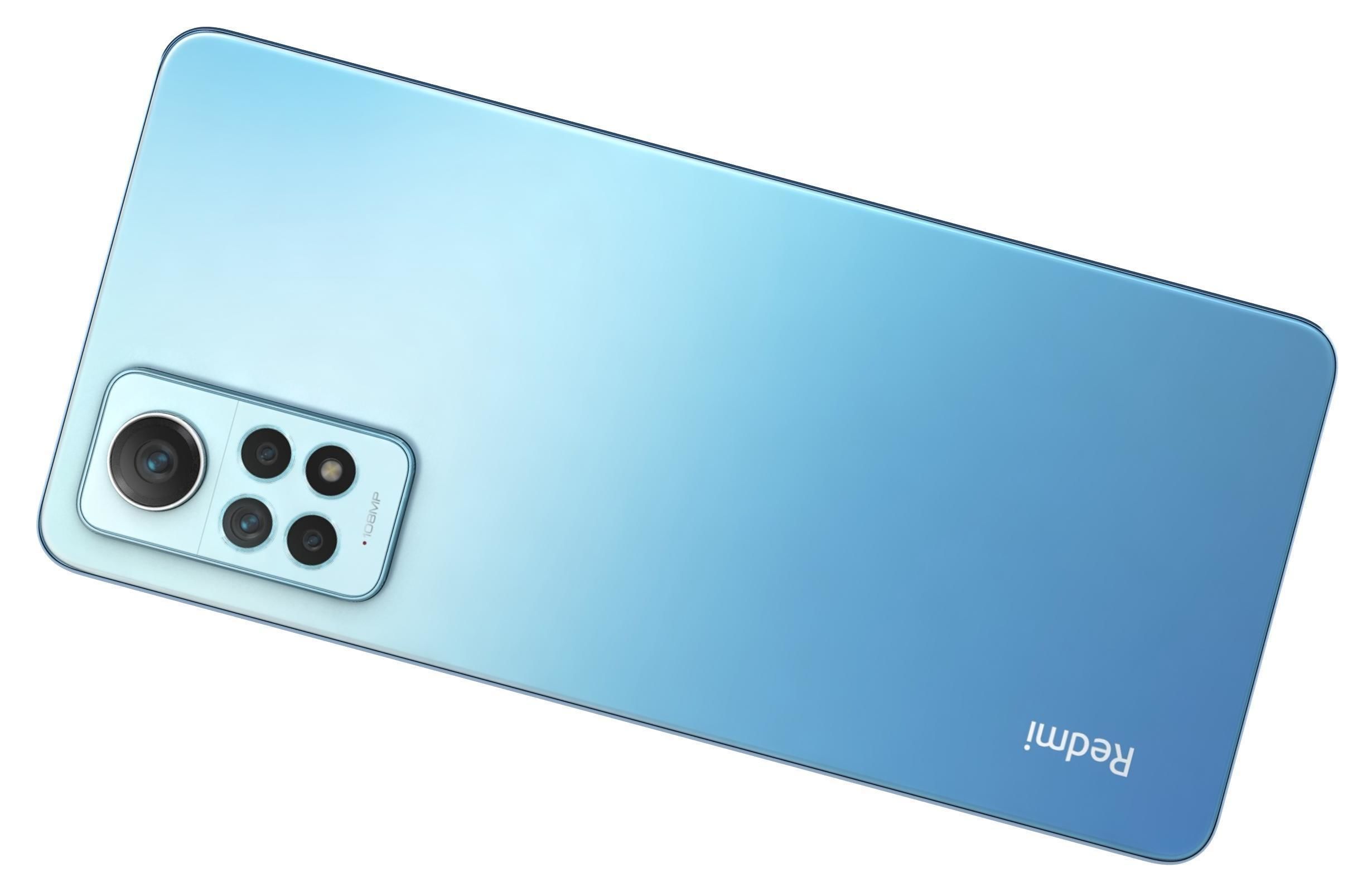 Xiaomi Redmi Note 12 Pro 4G All Colors Low-poly 3D model_48