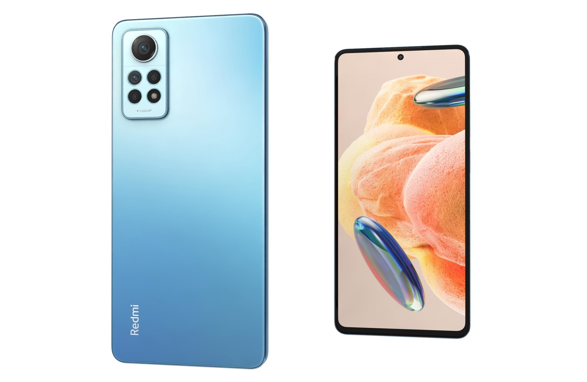 Xiaomi Redmi Note 12 Pro 4G All Colors Low-poly 3D model_44