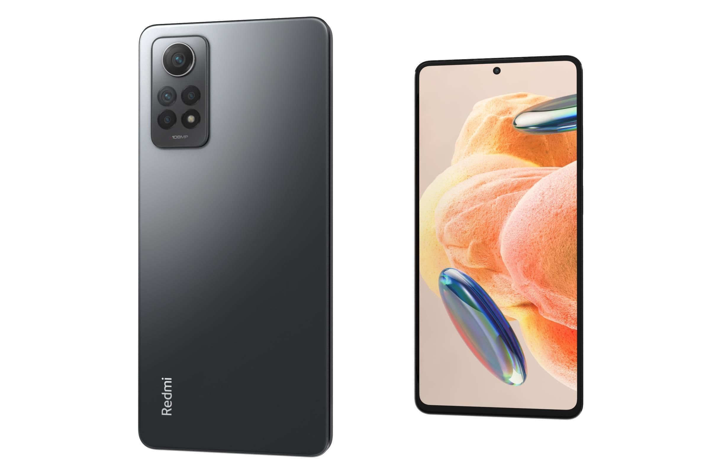 Xiaomi Redmi Note 12 Pro 4G All Colors Low-poly 3D model_8