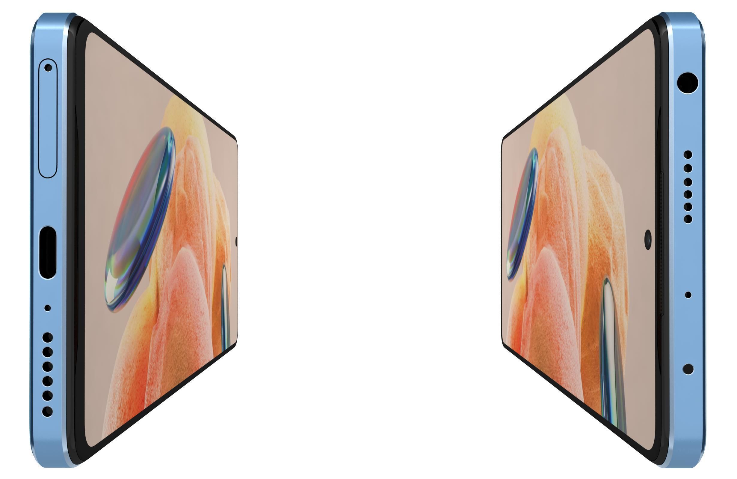 Xiaomi Redmi Note 12 Pro 4G All Colors Low-poly 3D model_45