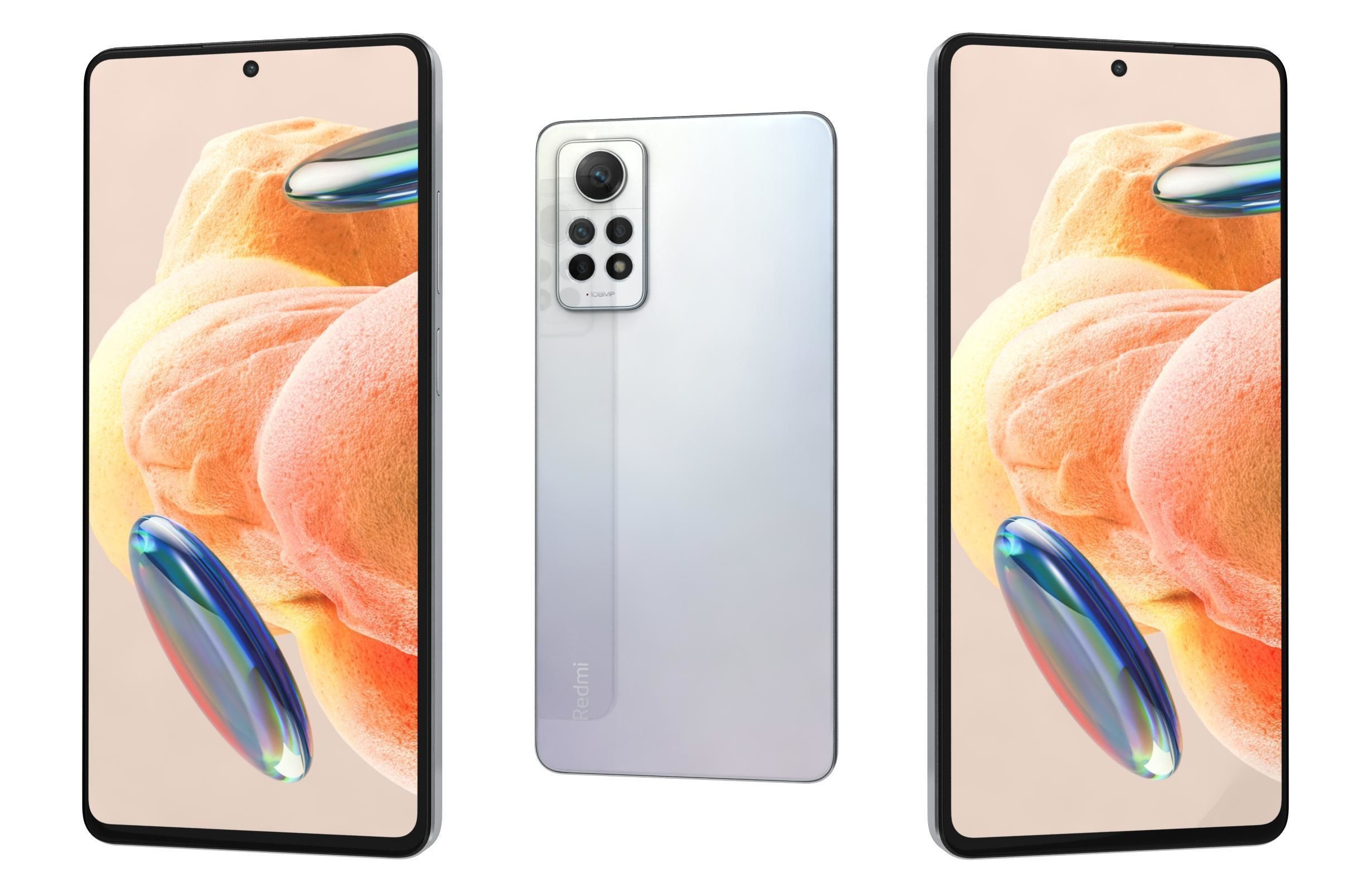 Xiaomi Redmi Note 12 Pro 4G All Colors Low-poly 3D model_13