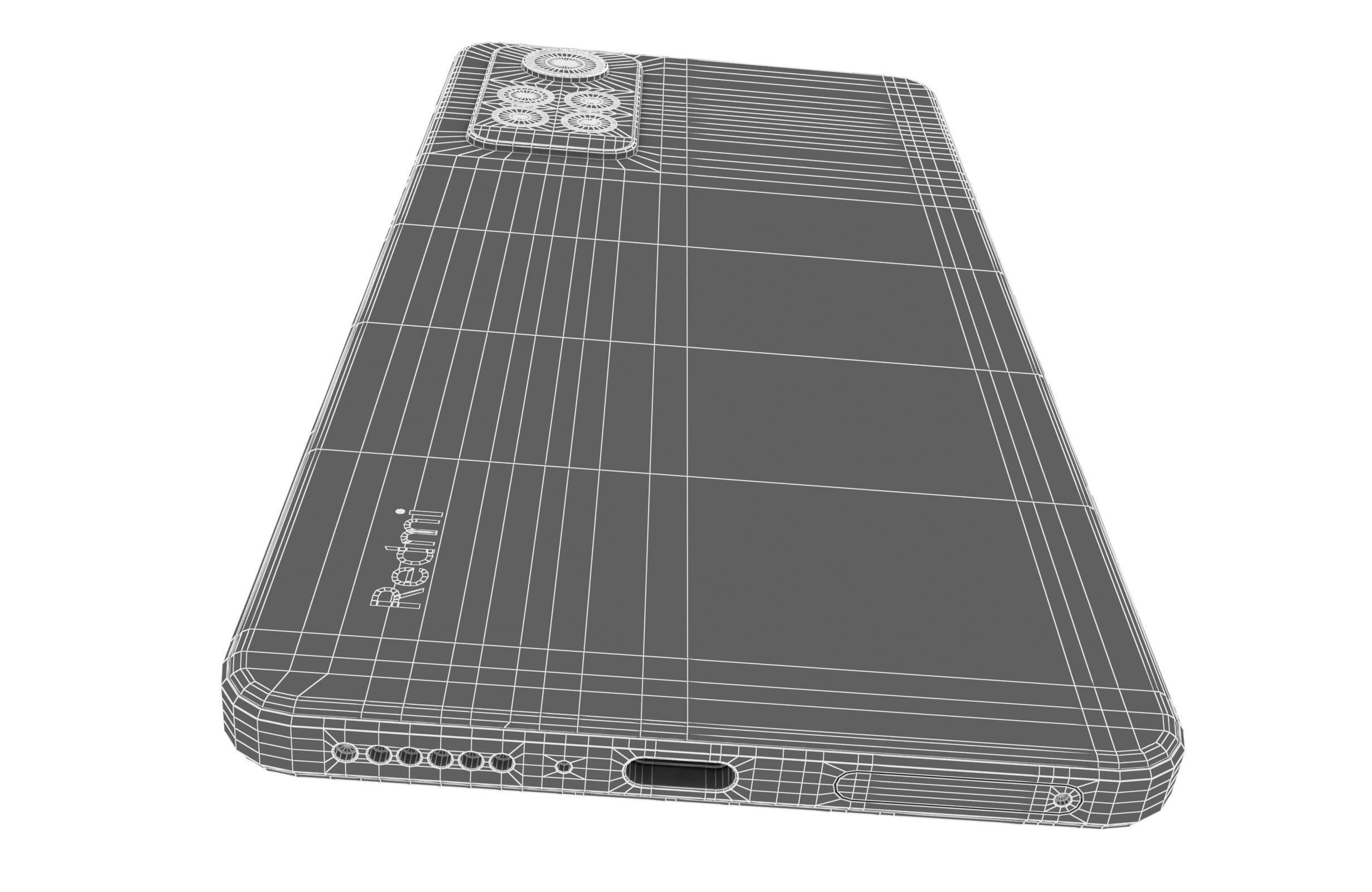 Xiaomi Redmi Note 12 Pro 4G All Colors Low-poly 3D model_54