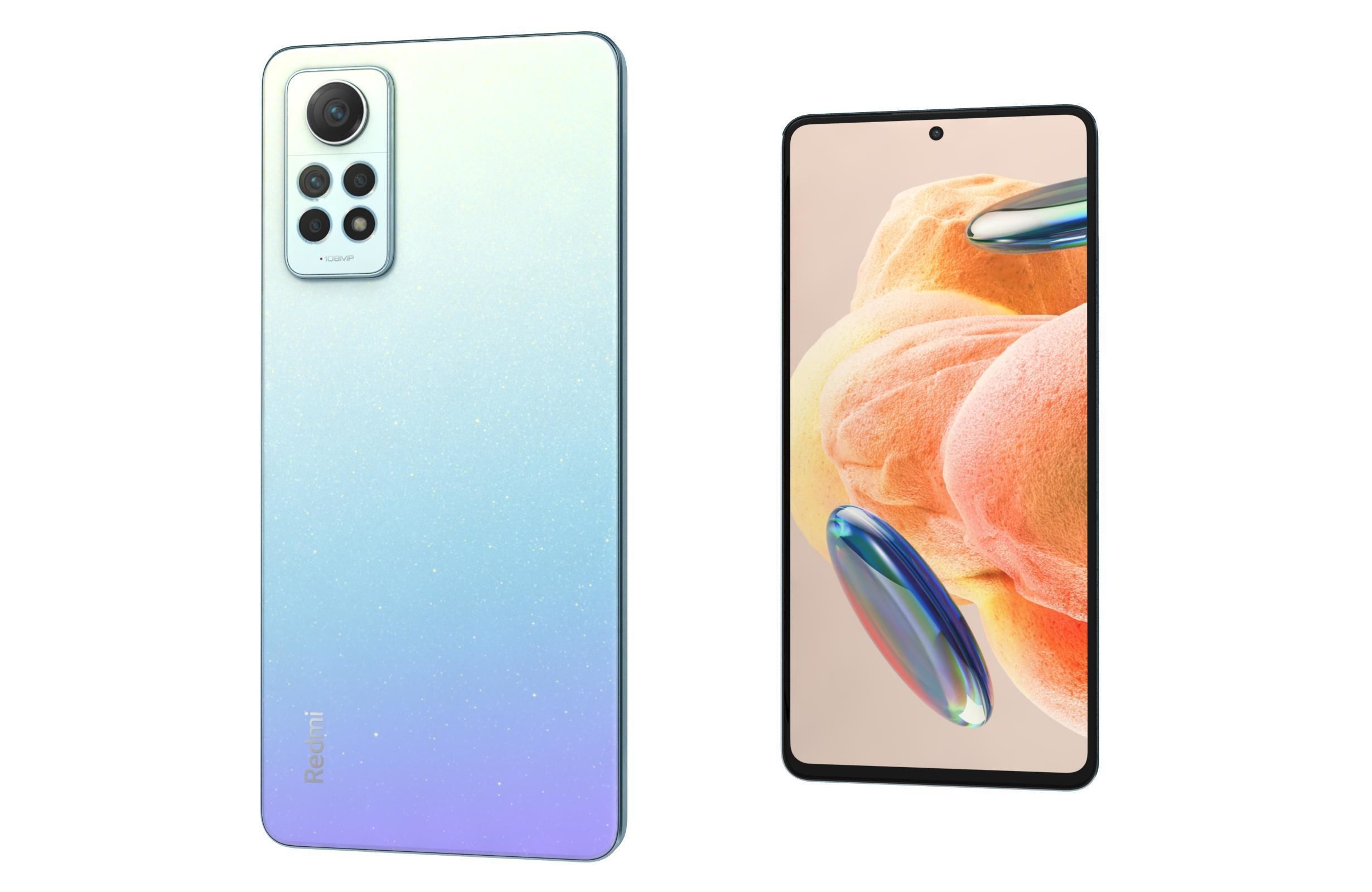 Xiaomi Redmi Note 12 Pro 4G All Colors Low-poly 3D model_32