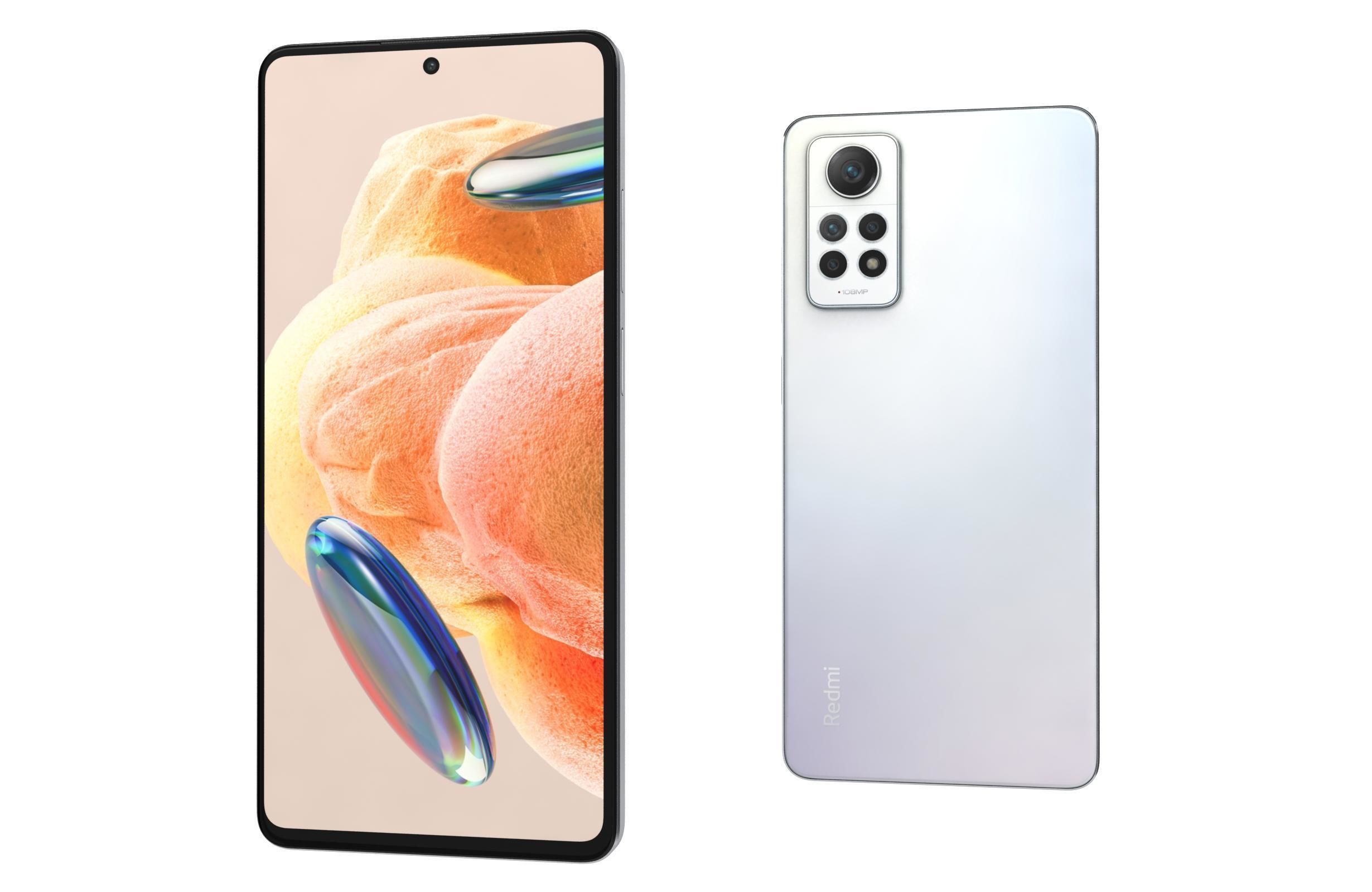 Xiaomi Redmi Note 12 Pro 4G All Colors Low-poly 3D model_19