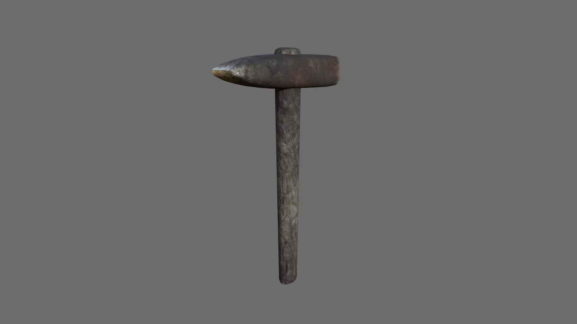 Hammer Low-poly 3D model_0