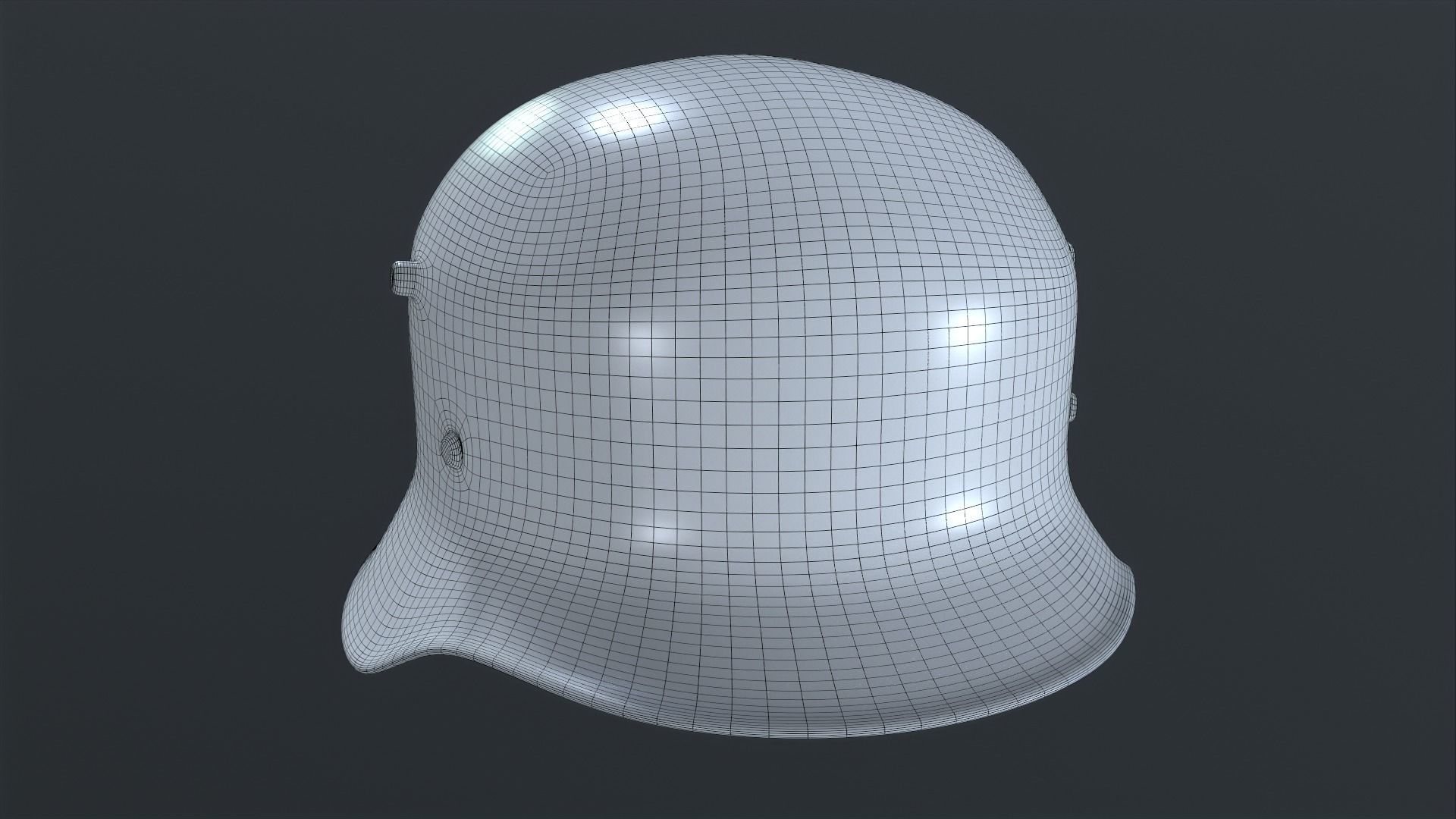 Stahlhelm helmet of the German 3D print model_6