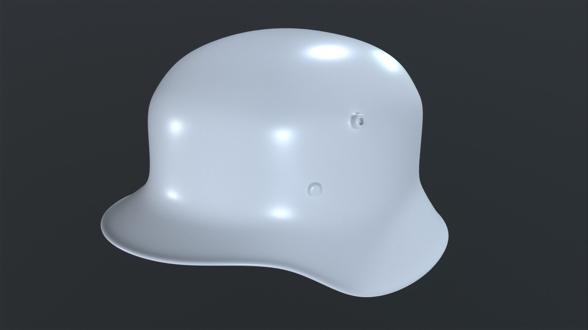Stahlhelm helmet of the German 3D print model_3