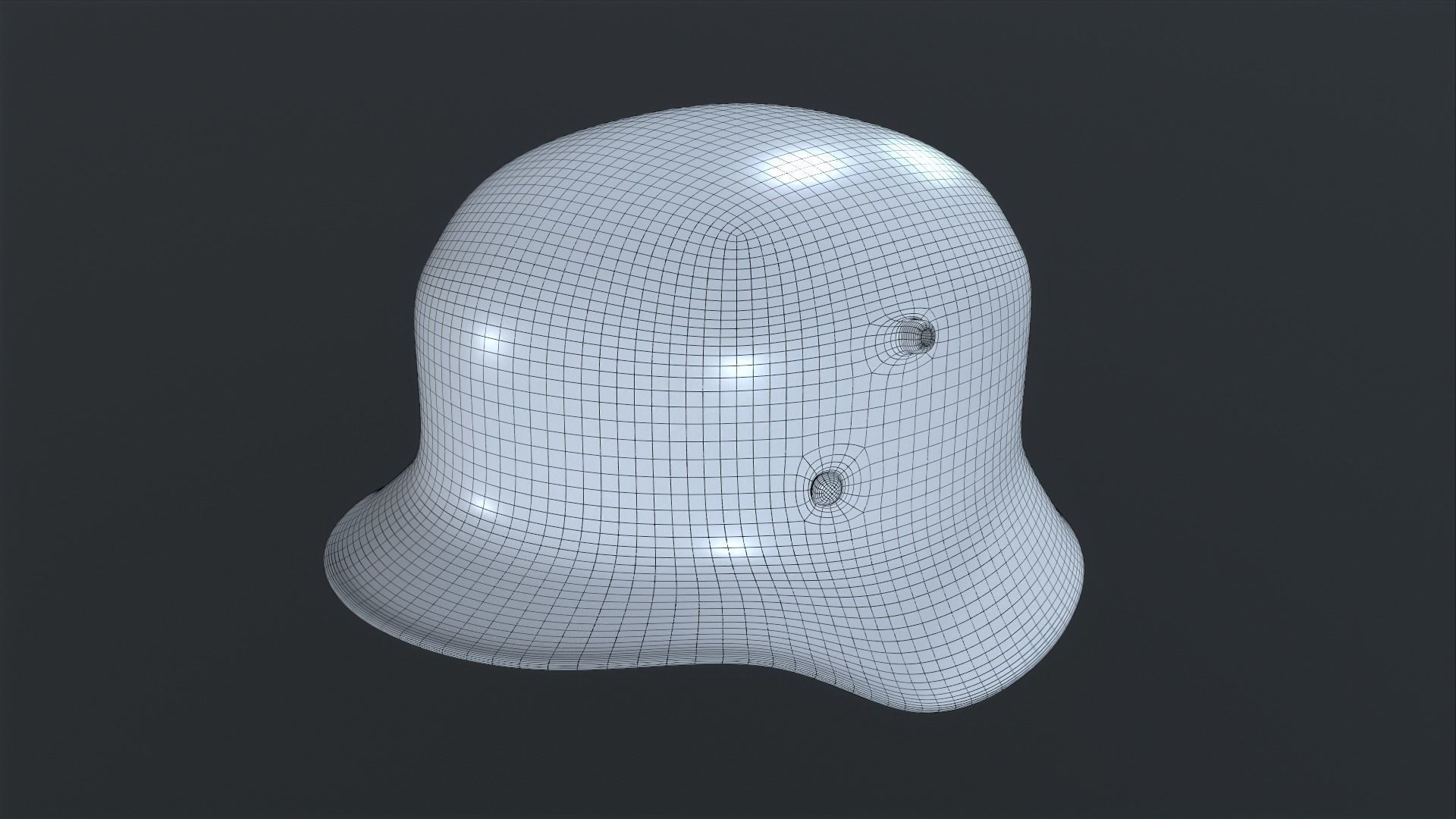 Stahlhelm helmet of the German 3D print model_4