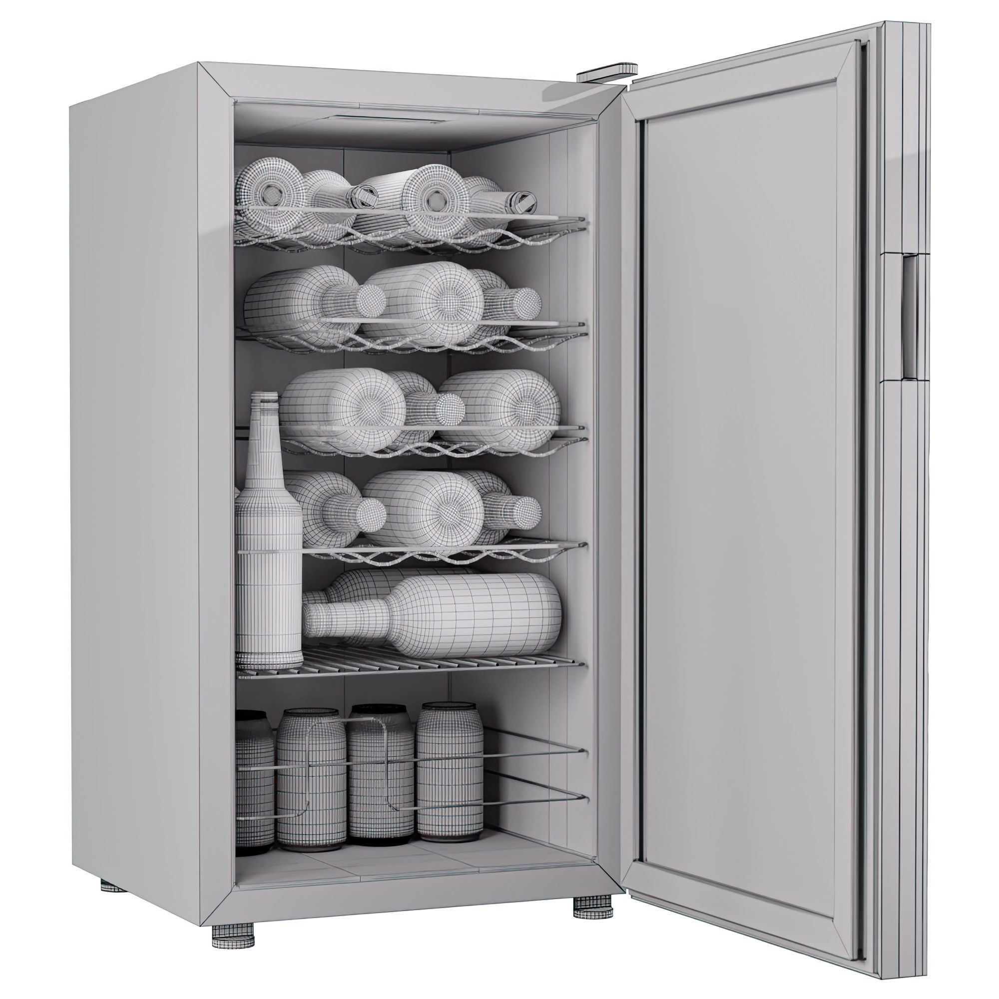 Enthusiast Wine Cooler 3D model_5