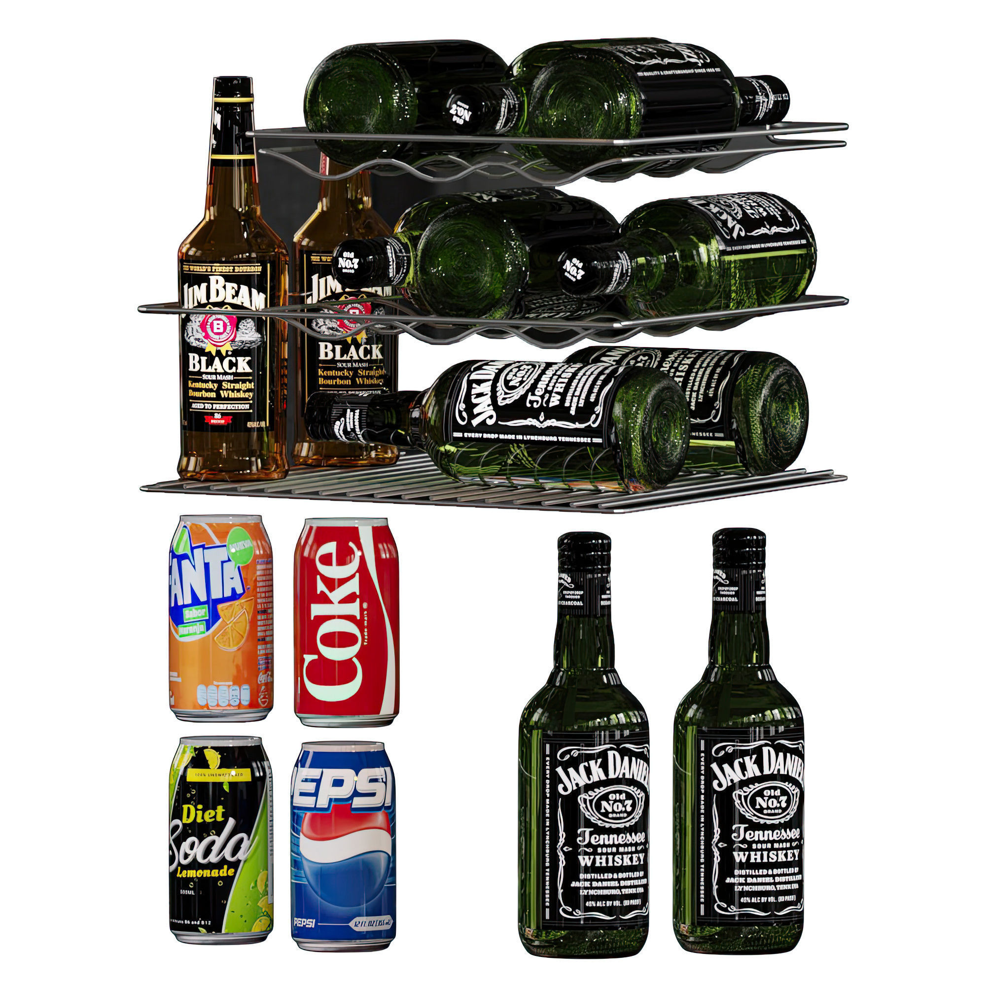 Enthusiast Wine Cooler 3D model_4