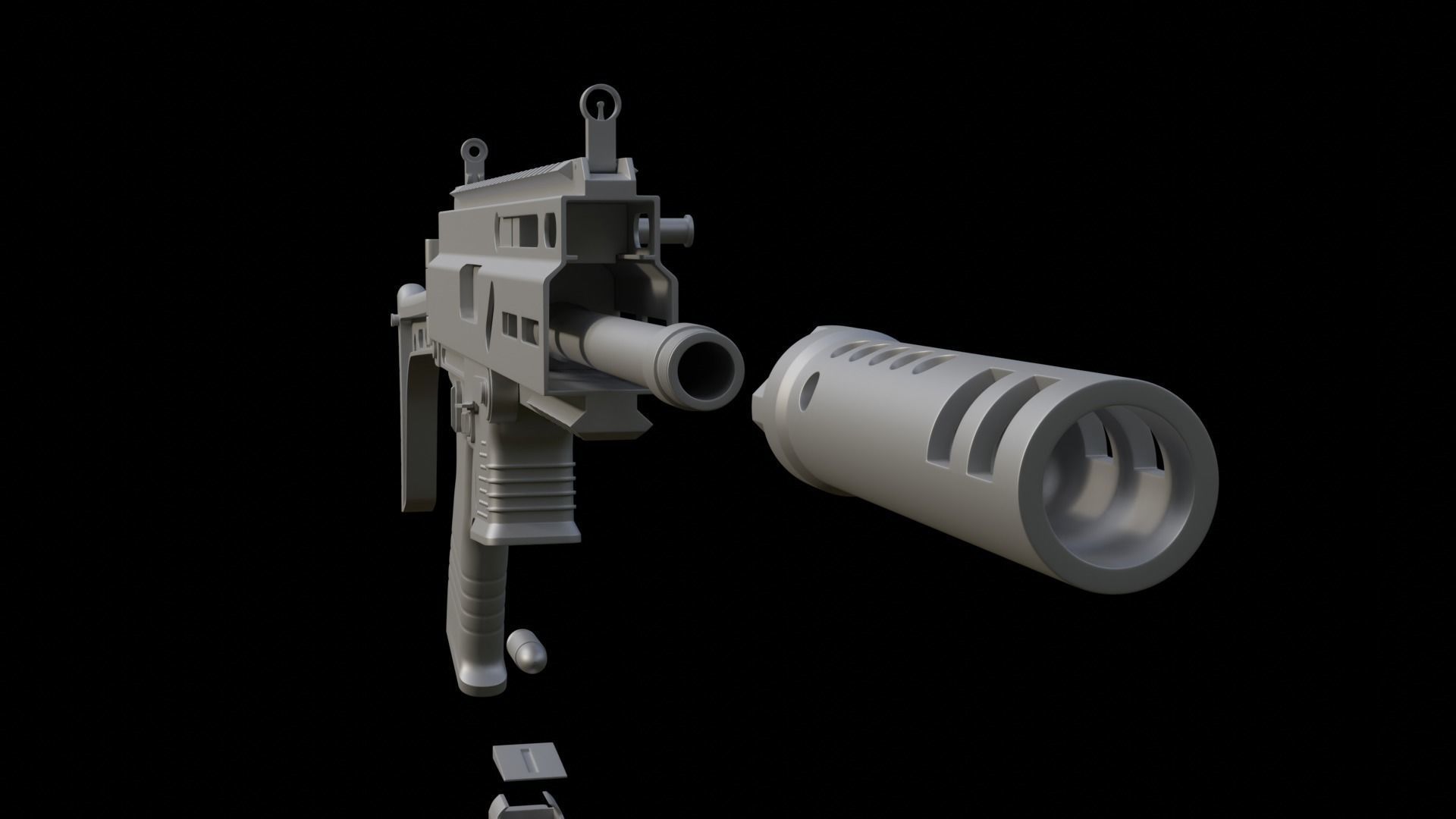 Tsvircoon S Low-poly 3D model_12