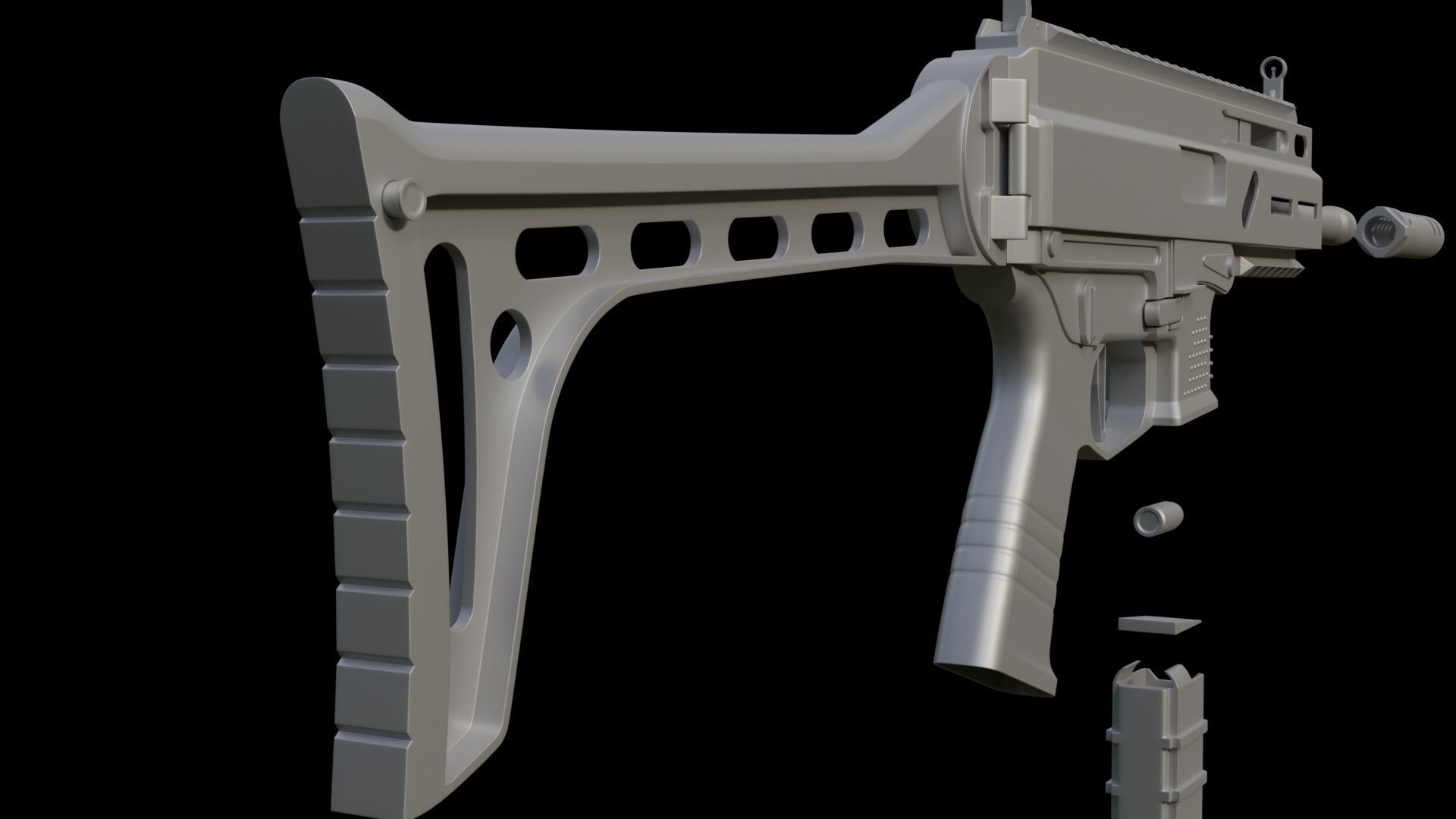 Tsvircoon S Low-poly 3D model_13