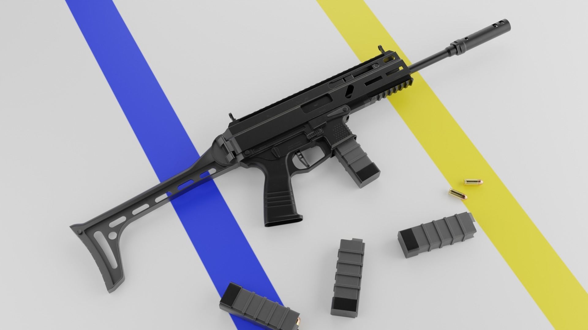 Tsvircoon S Low-poly 3D model_3