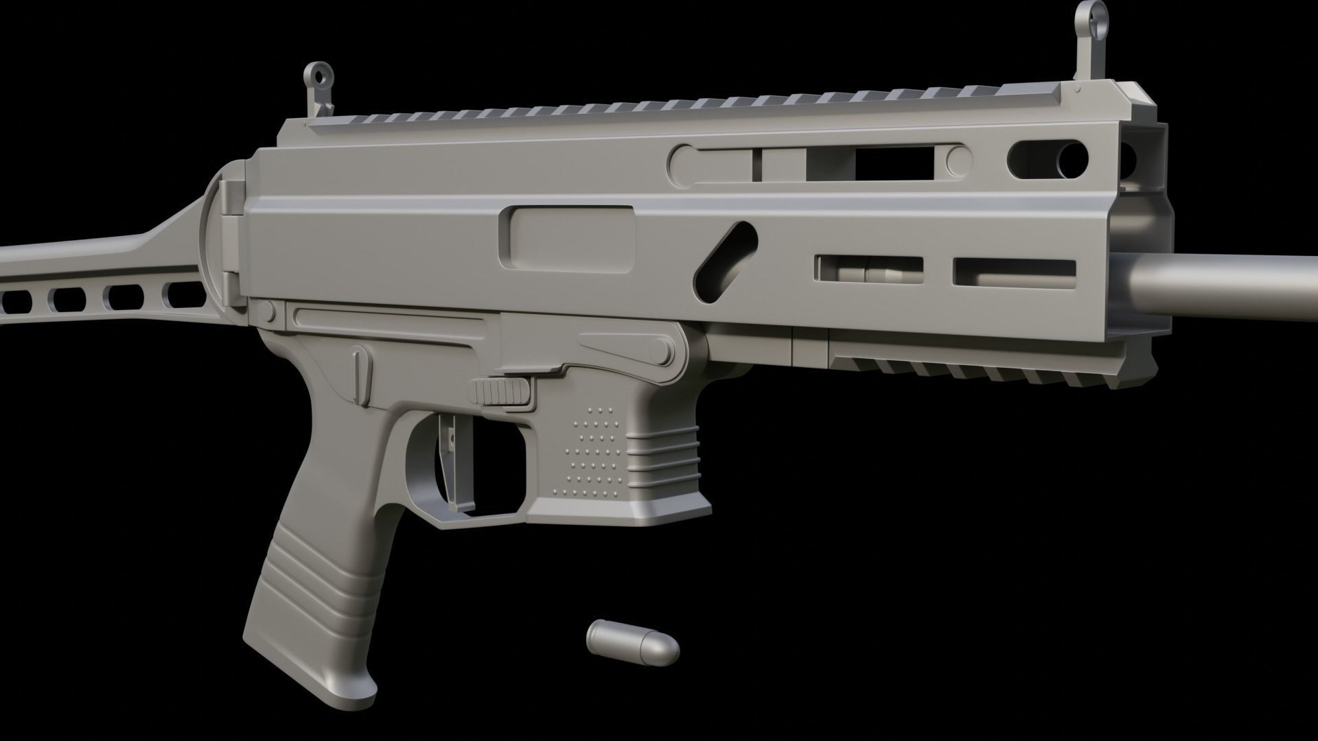 Tsvircoon S Low-poly 3D model_11