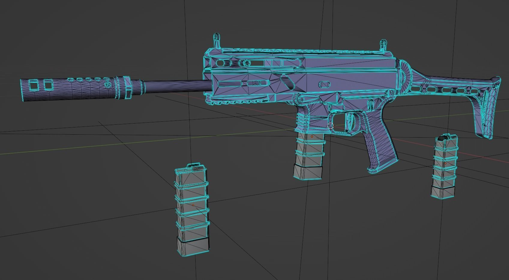 Tsvircoon S Low-poly 3D model_15