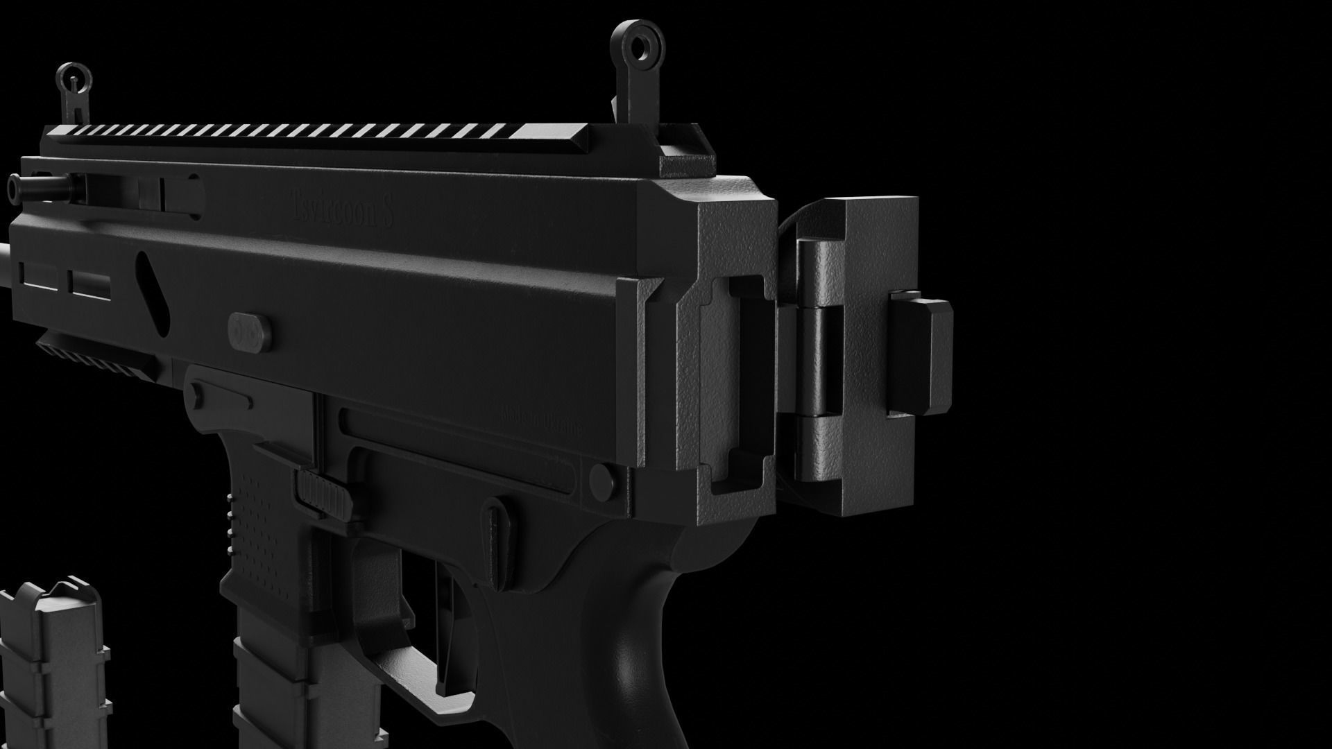 Tsvircoon S Low-poly 3D model_10