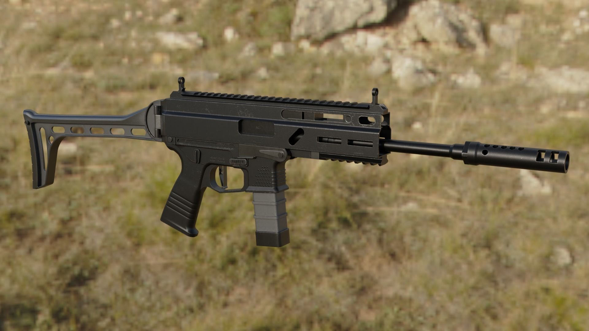 Tsvircoon S Low-poly 3D model_7