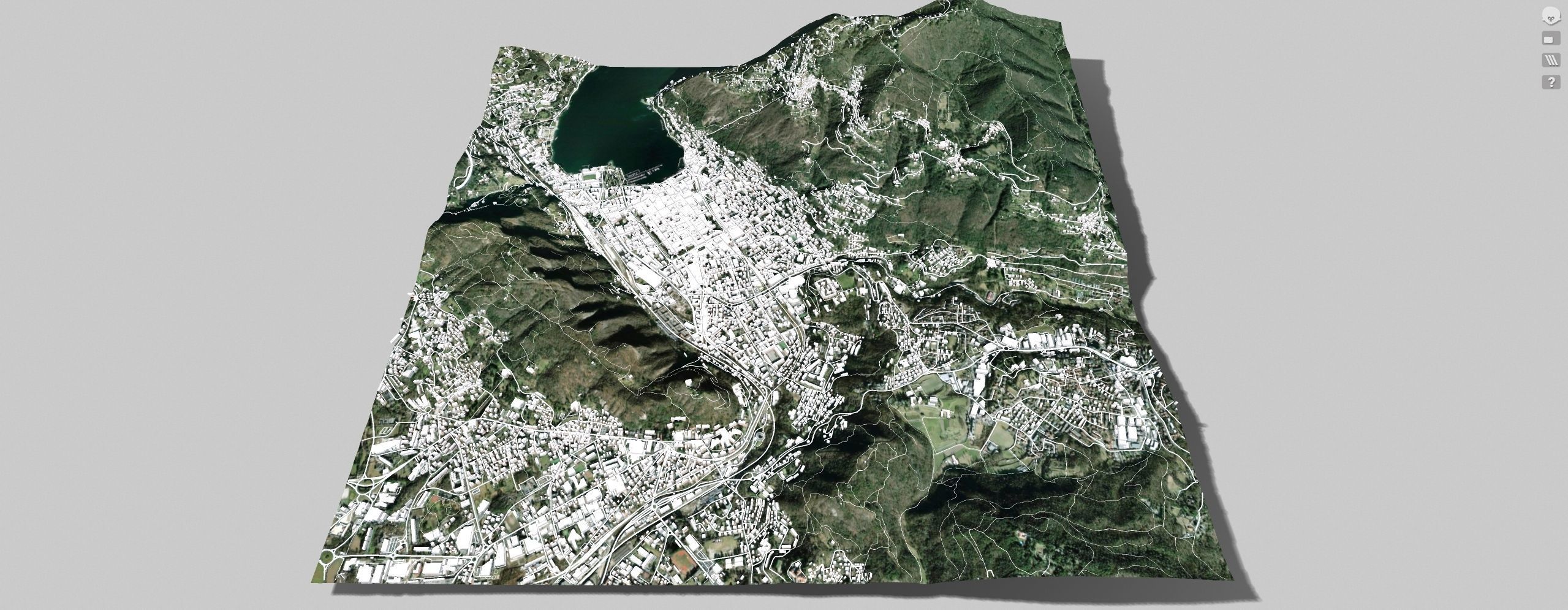 Cityscape Como Italy 3D model_12
